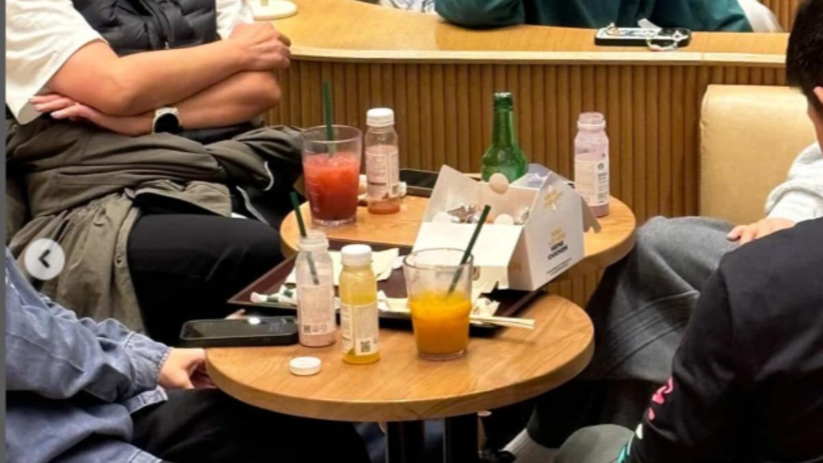 陸客韓國星巴克「吃炸雞、喝燒酒」　韓網怒了：受過教育嗎？