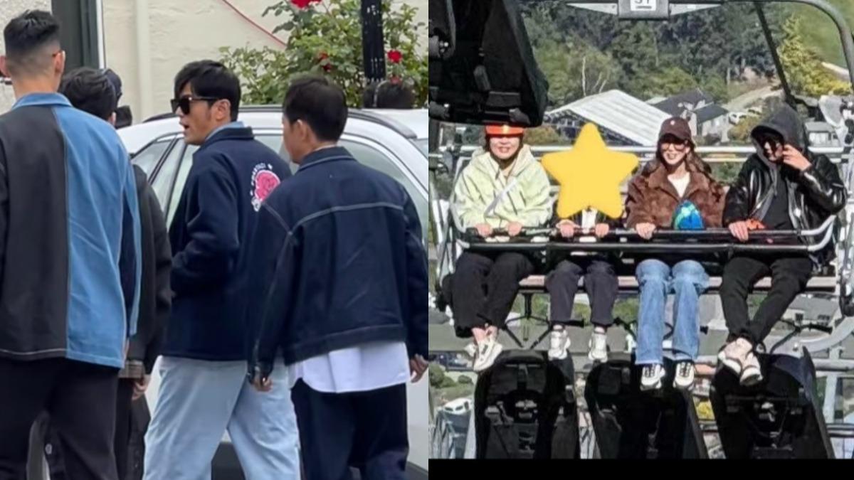 周杰倫8歲帥兒露面了！一家三口搭纜車全被拍　昆凌私下美成這樣