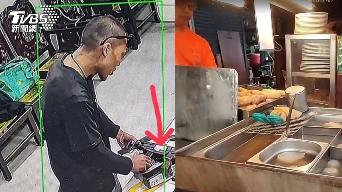 吃30元黑輪掉衝鋒槍？全店嚇到不敢撿　台中男遭逮喊「防身」