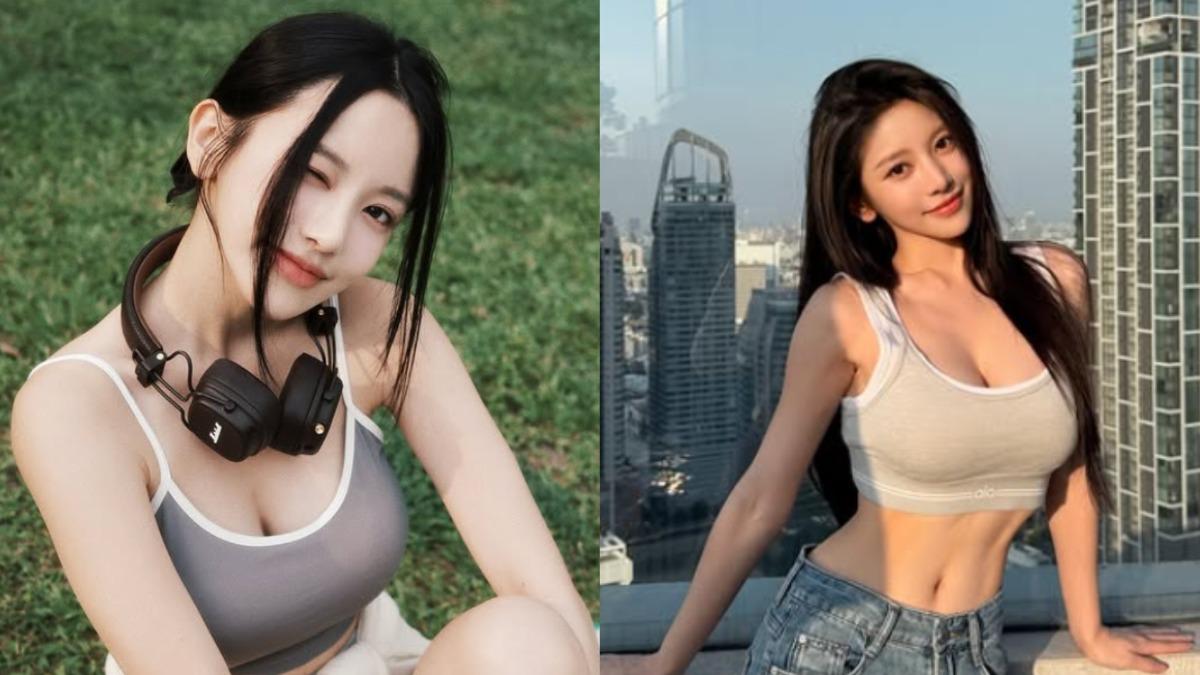 蔡瑞雪泰國美照辣翻!低胸背心炸出好身材 小蠻腰全被看光