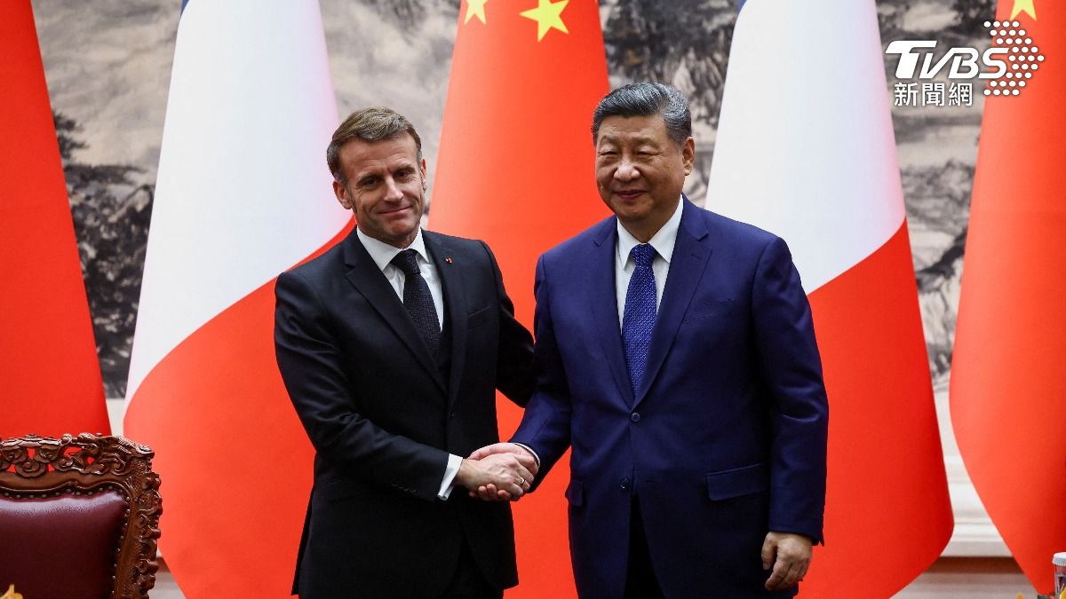 習近平鋪紅毯熱迎!馬克洪率華麗訪問團 造訪北京