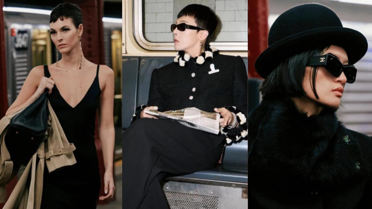 GD小香穿搭成焦點! CHANEL 2026手工坊把紐約地鐵變秀場