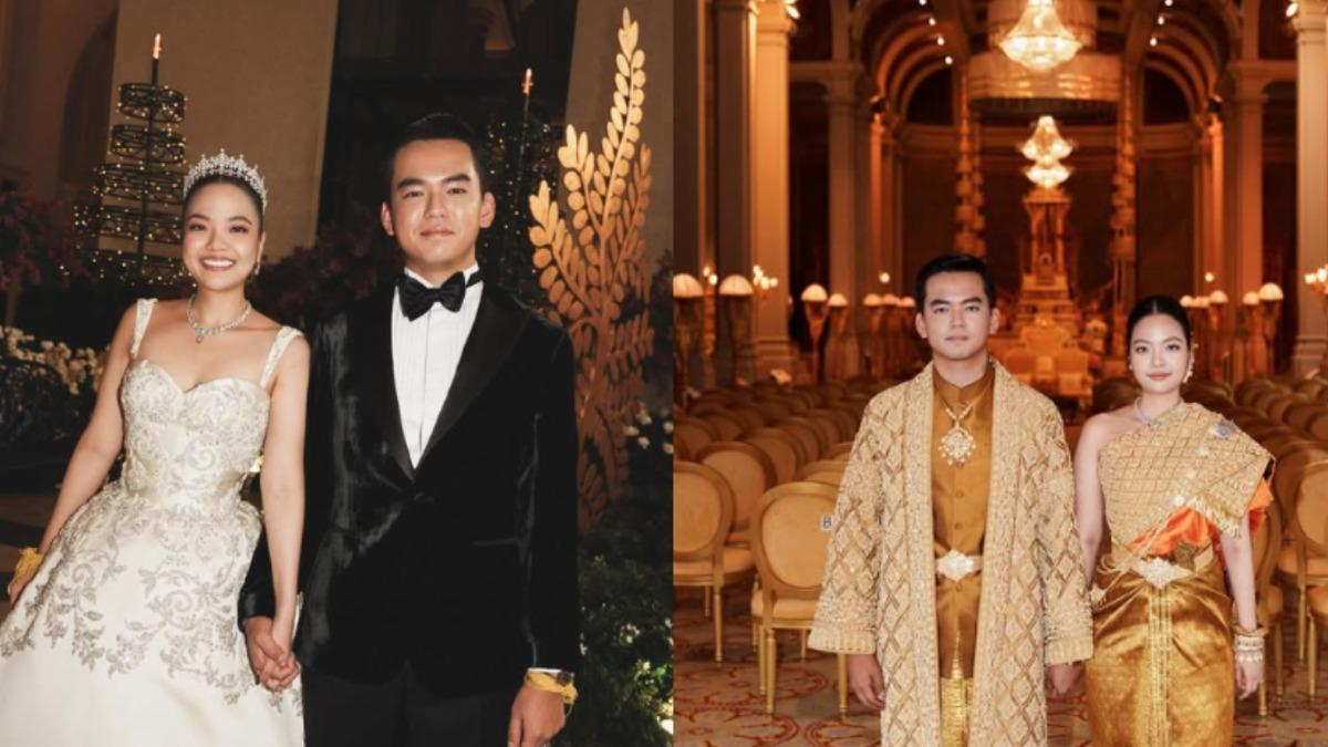 柬埔寨王室婚禮！28歲公主情定礦泉水小開　奢華排場曝光