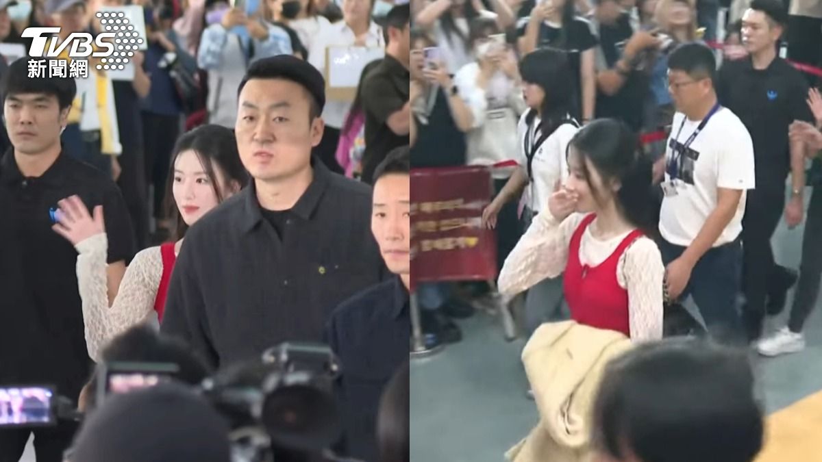 小港直擊／舒華主場氣勢「得意偷掩嘴」　IVE、LE SSERAFIM來了