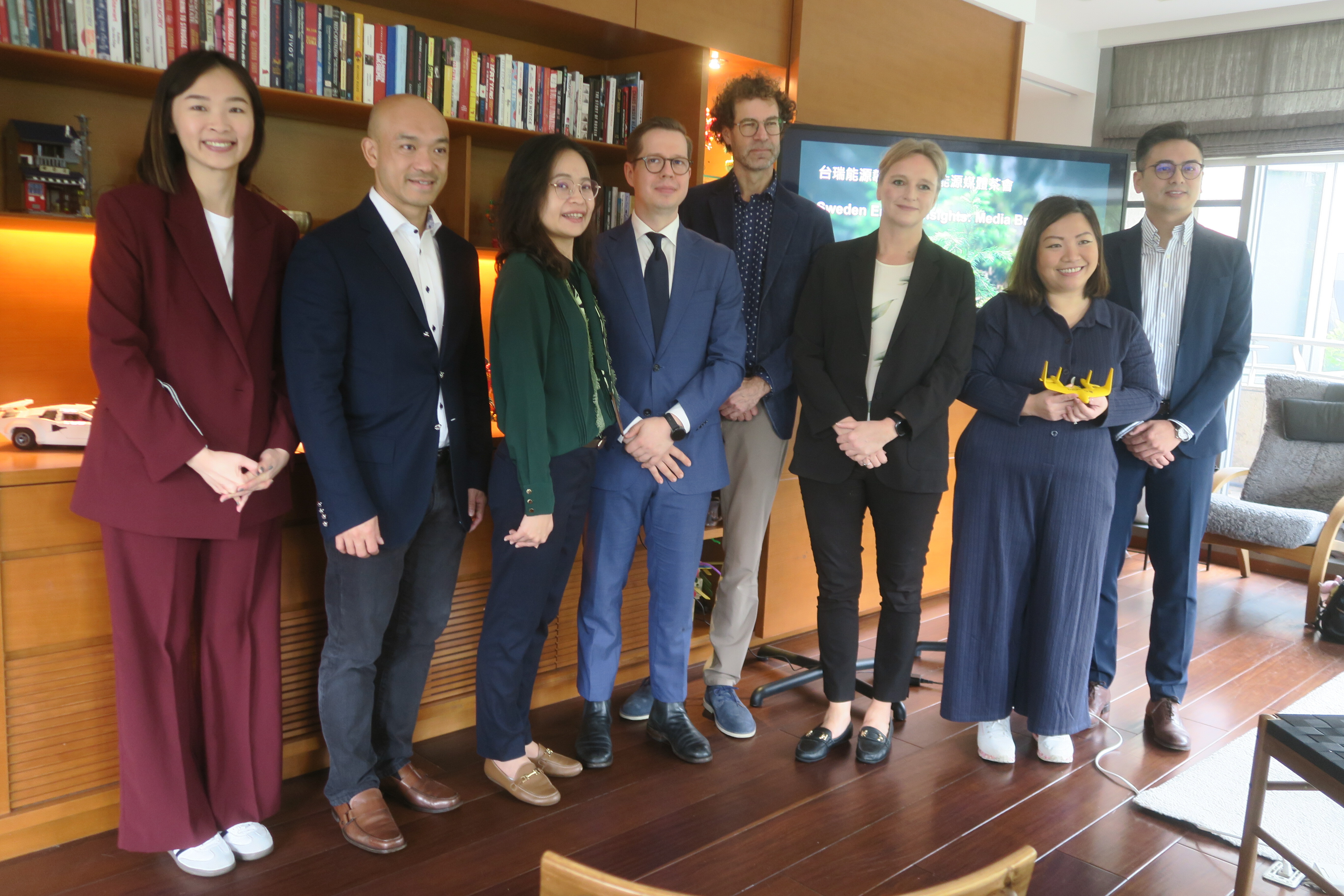 瑞典駐台代表盼與台深化能源合作　共同邁向淨零未來