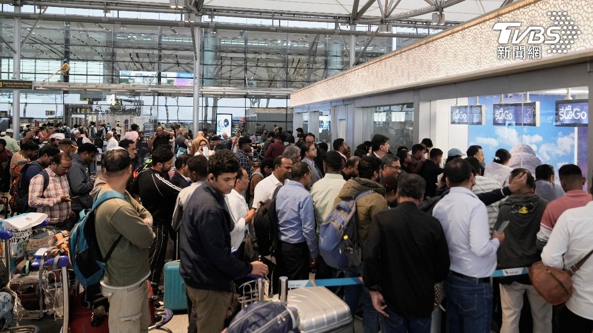 人力調度困難　印度最大航空取消1000起航班：最晚12/15恢復