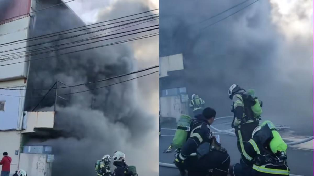 快訊/中壢月子餐中央廚房大火「黑煙遮天」 4人躲陽台嗆傷