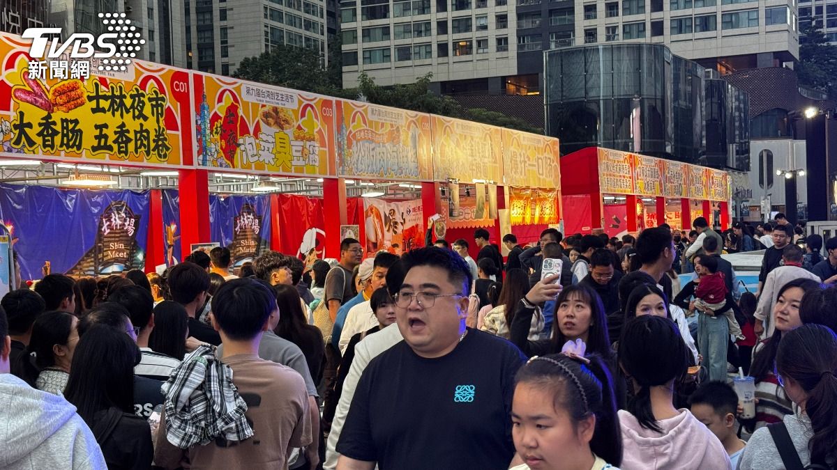 台灣夜市快閃深圳! 台味小吃吸引排隊人潮