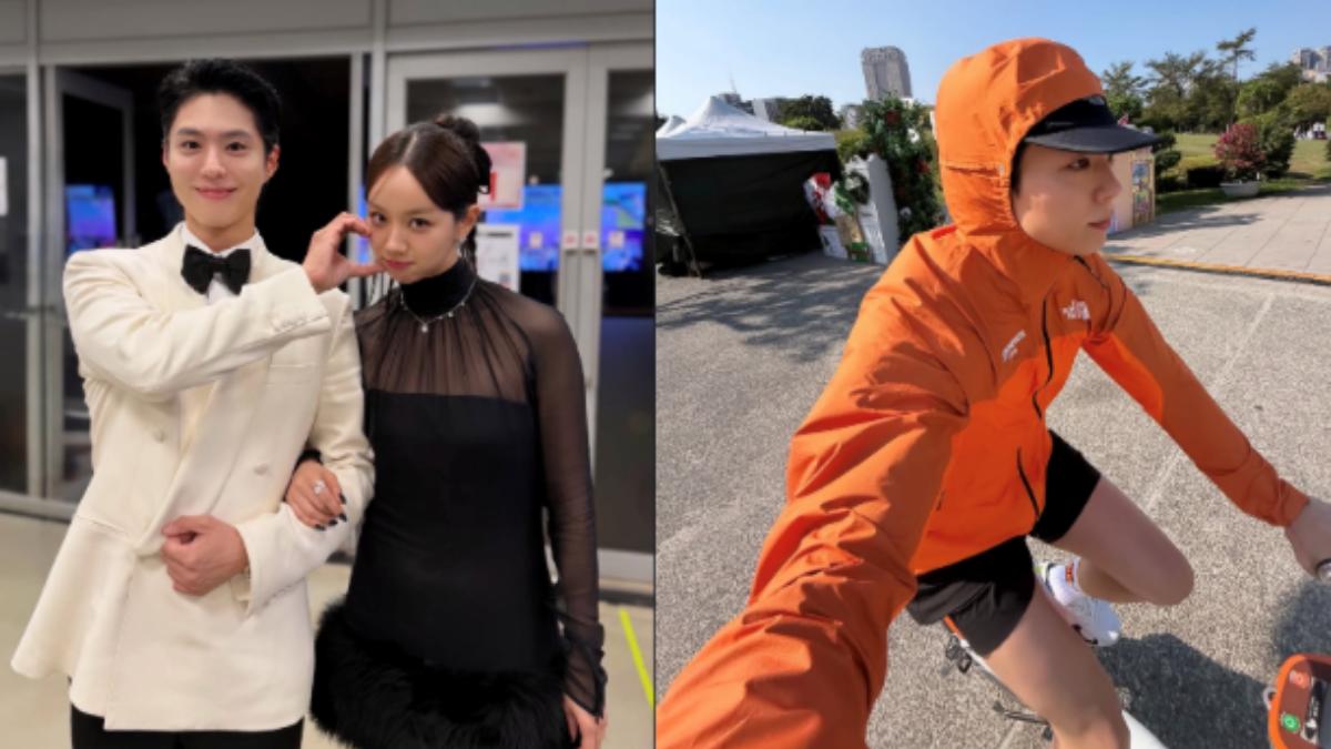 朴寶劍、惠利高雄低調出遊！Ubike 同框「寶劍樹」粉絲全暴動