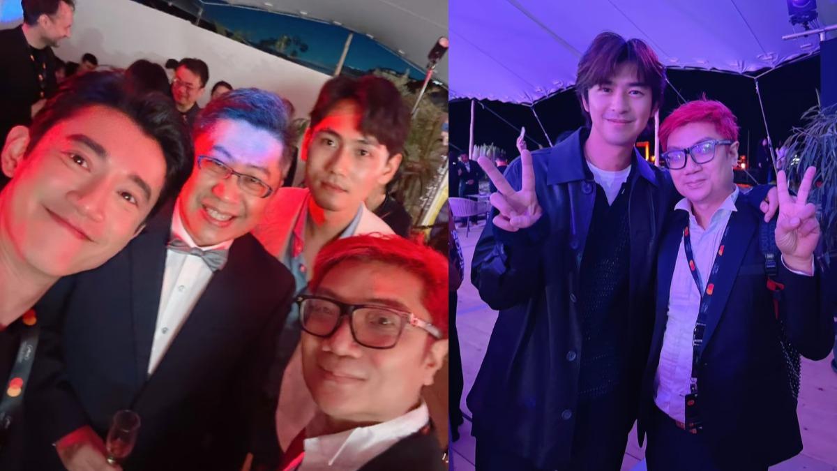 陳柏霖、吳慷仁搭肩合影程青松！網氣喊：與罪犯走近噁心全抵制