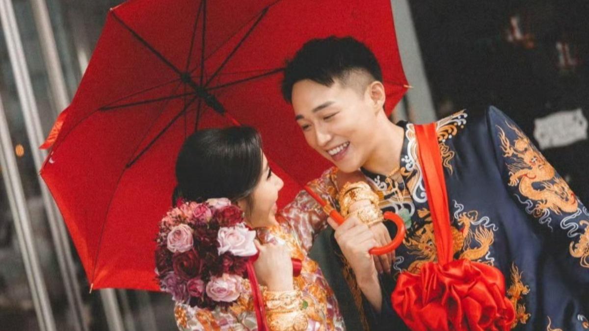 TVB小生容天佑迎娶富家女!圈內好友齊聚 婚宴服飾超氣派