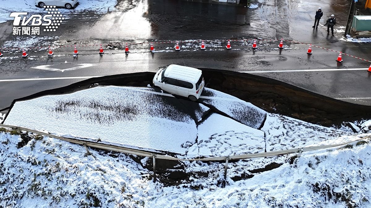 日本青森6強地震！　震央附近地殼震到「位移9公分」