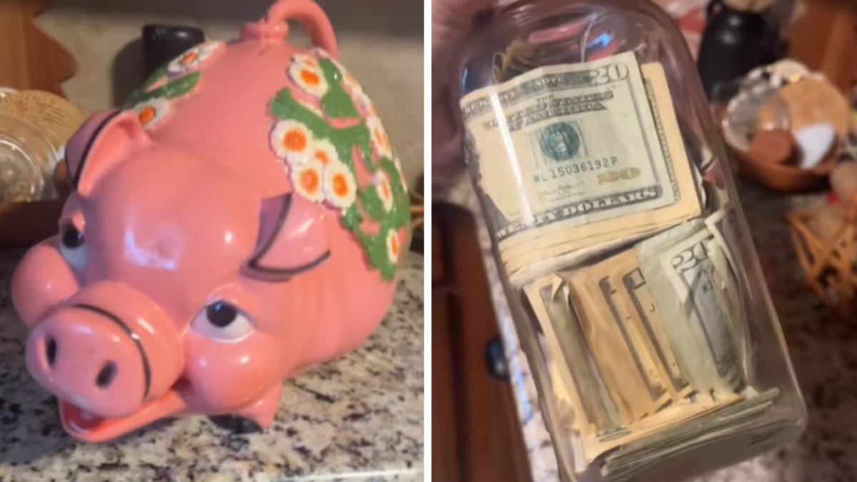 美國女二手店花3百買「醜得嚇人」豬撲滿 竟藏6.5萬現金