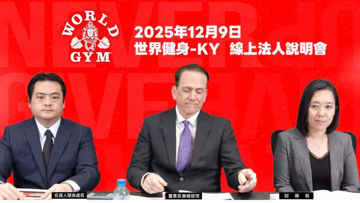 世界健身前11月營收破百億！再開10家直營店　明年攻泰國市場