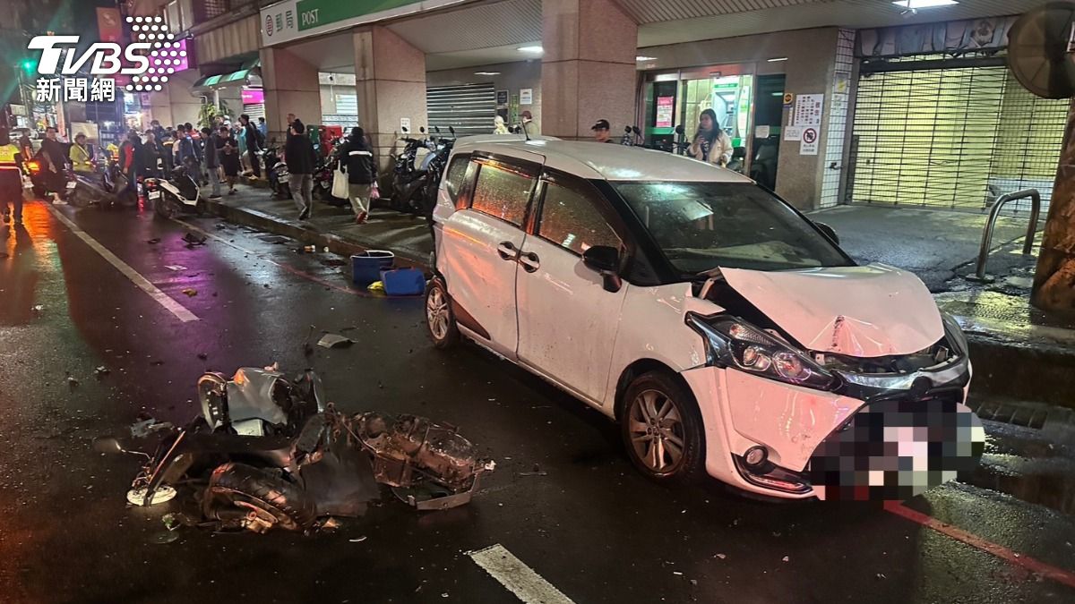 快訊/基隆男毒駕暴衝撞7車 3人急送醫