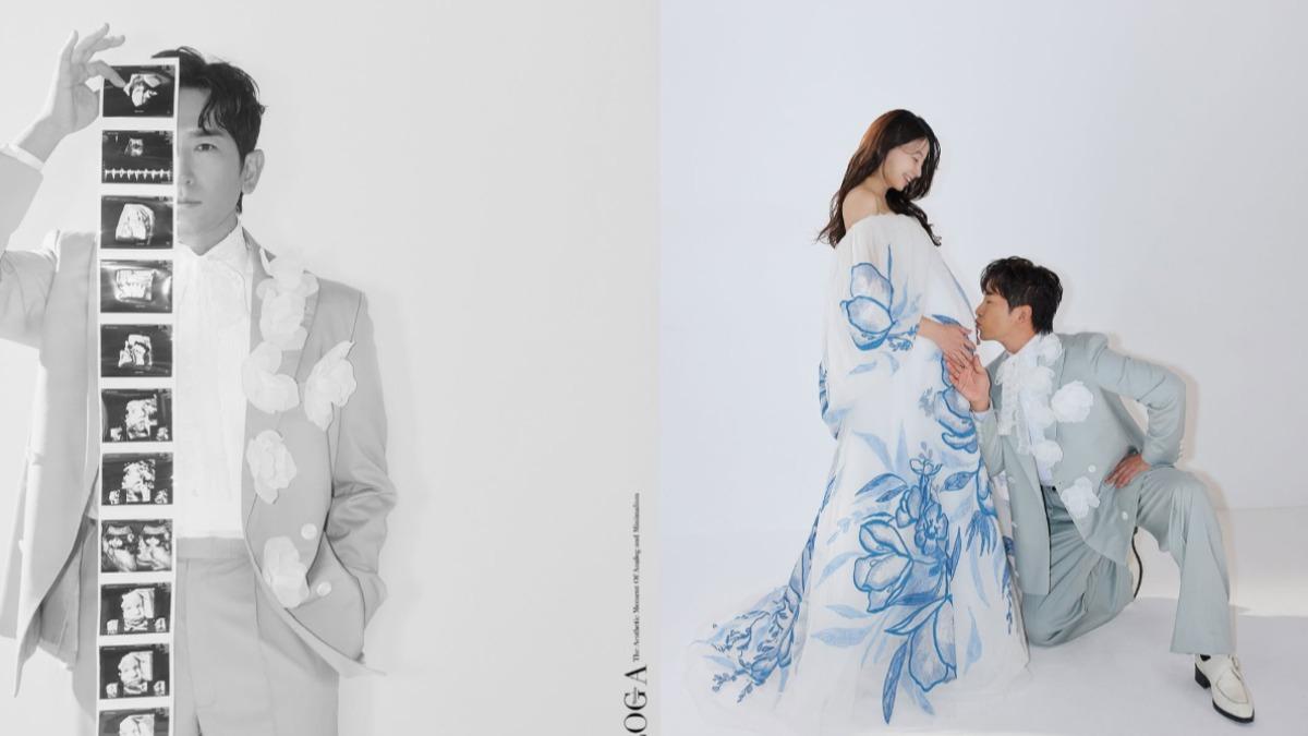 李玟雨前陣子才分享與老婆的超音波照與孕婦寫真。(圖/翻攝自IG) 圖/李玟雨前陣子才分享與老婆的超音波照與孕婦寫真。(TVBS 提供)