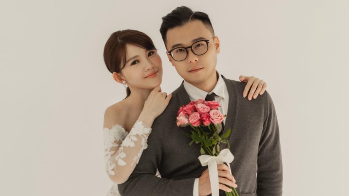 美女主播宣布結婚!披絕美白紗「老公正面」曝光 卸妝突被求婚