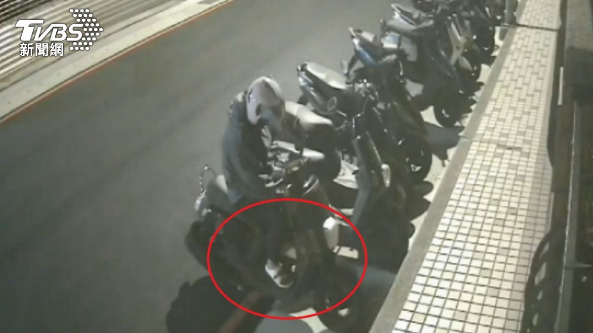 竊車賊4天偷7機車　想設斷點躲警…「白拖鞋」讓他栽了