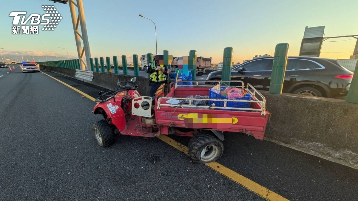 阿北出事了!國5開農業機具逆向狂飆連環撞 恐吃4萬2罰單