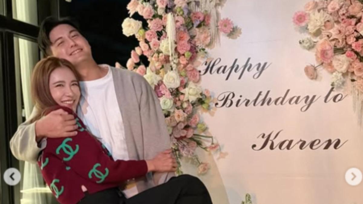 小禎不藏了!41歲生日「激吻小7歲男友」 甜蜜大放閃光