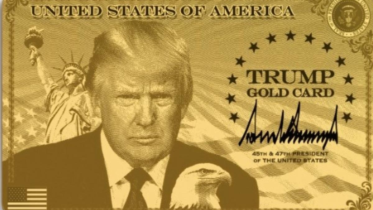 川普「金卡」上路! 每人100萬美元換居留權