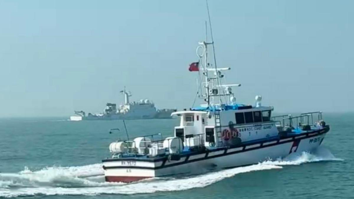 雙路並進闖金門海域!中國海警變化襲擾模式 遭海巡強制驅離