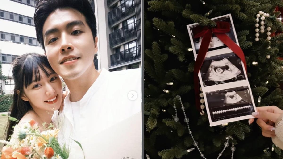 簡廷芮親妹10月才登記結婚　曬「超音波照」宣布懷孕喜訊　