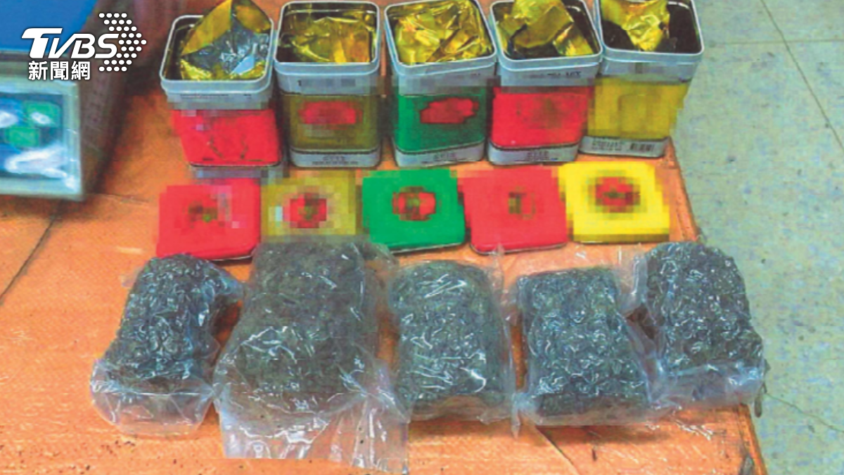 「手標泰奶」成運毒工具 泰國空運包裹藏2KG大麻