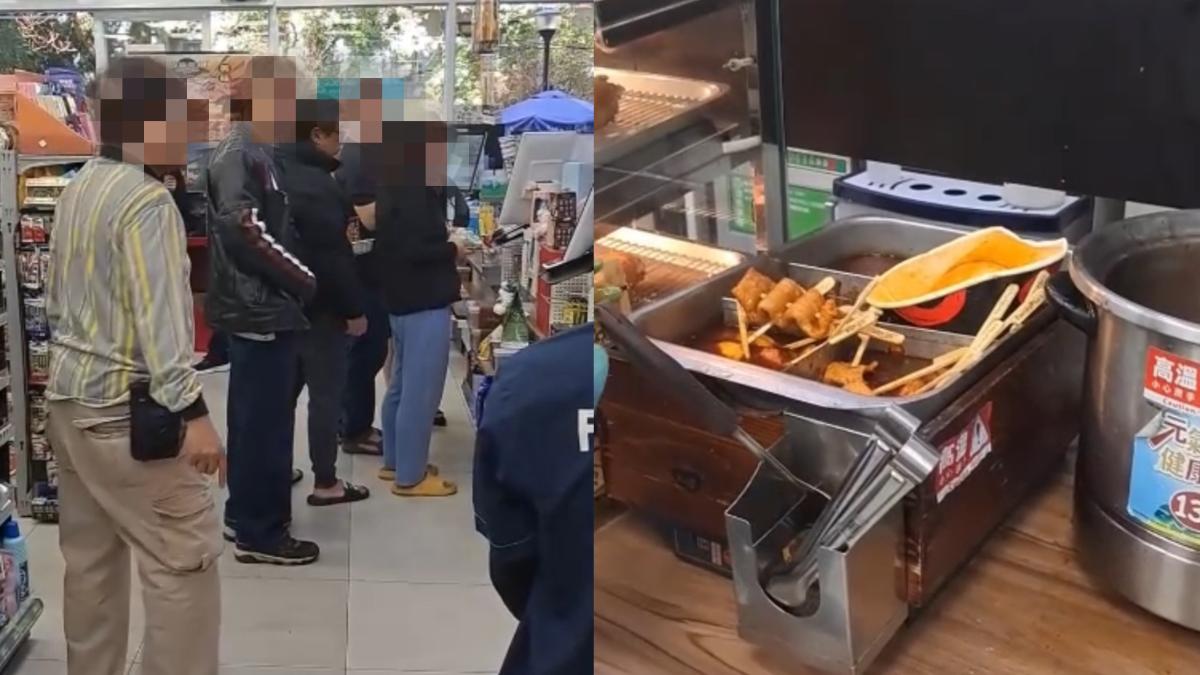 台中市和平區谷關某超商，昨（11）日上午發生一起奧客鬧事案。（圖／翻攝自Threads）