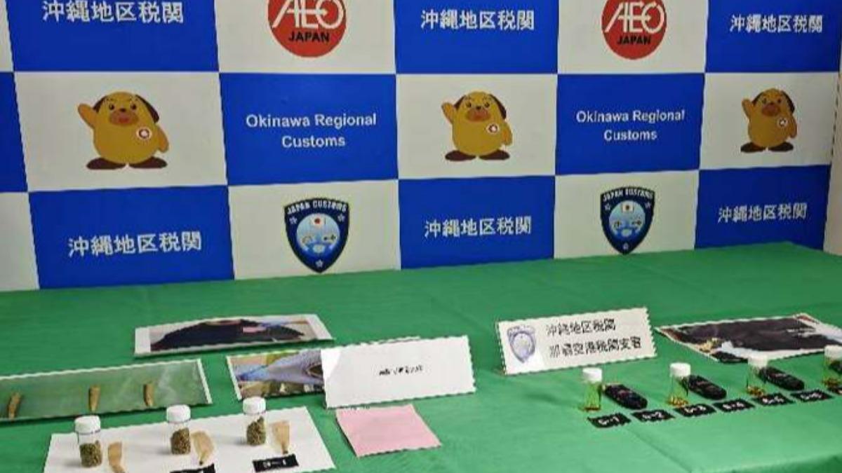 台男陸女攜毒從台灣轉機闖沖繩　大麻藏男子衣褲口袋遭逮