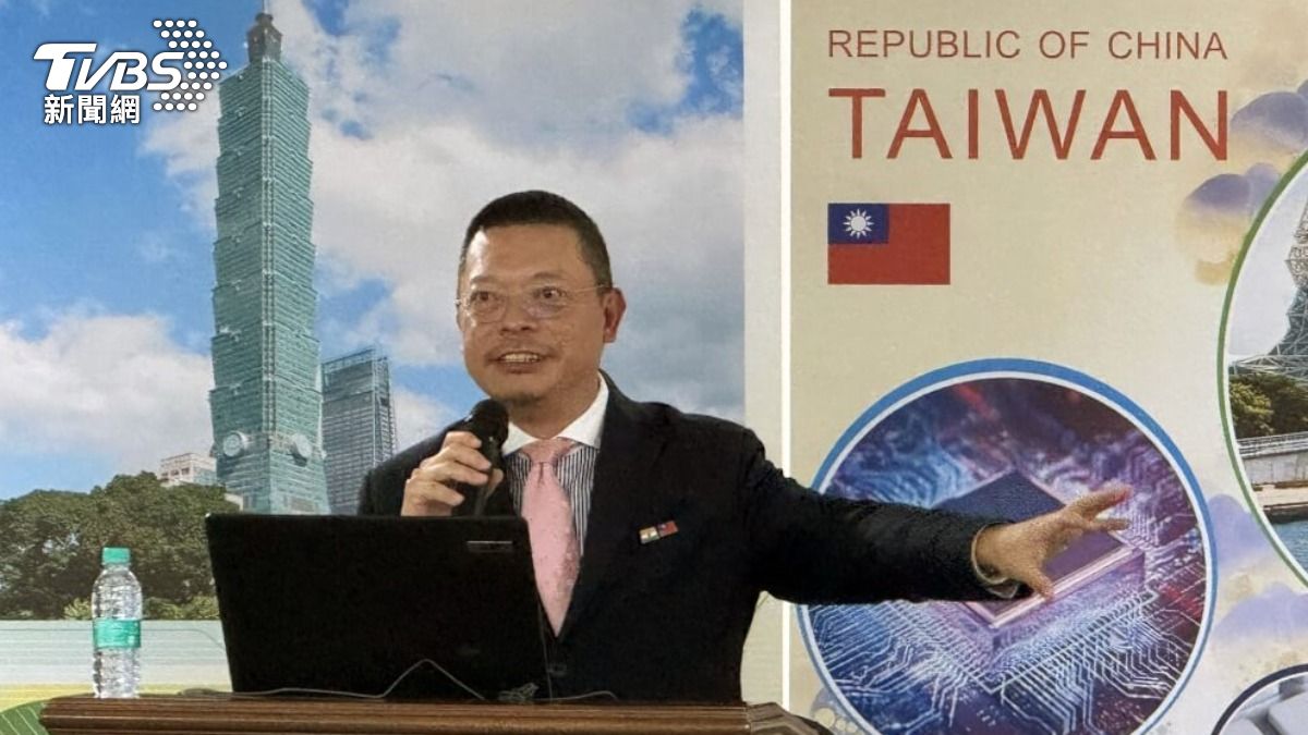 快訊/接待賓客突不適!駐印度副代表謝柏輝猝逝 享年52歲