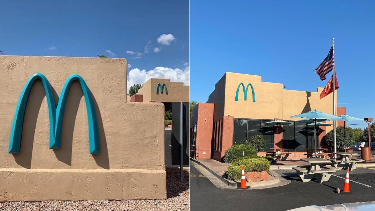 全球唯一藍色麥當勞!竟是當地政府這要求 離台積電不遠