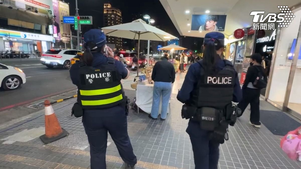 沒有許可證!中央公園對面商場設攤 市集上演「落跑攤販」