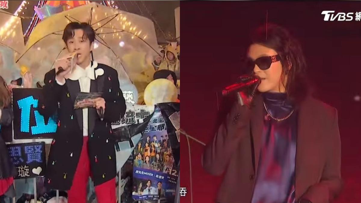 「新北耶誕城演唱會」來了!麋先生連唱5曲開場 陳漢典頂風雨主持