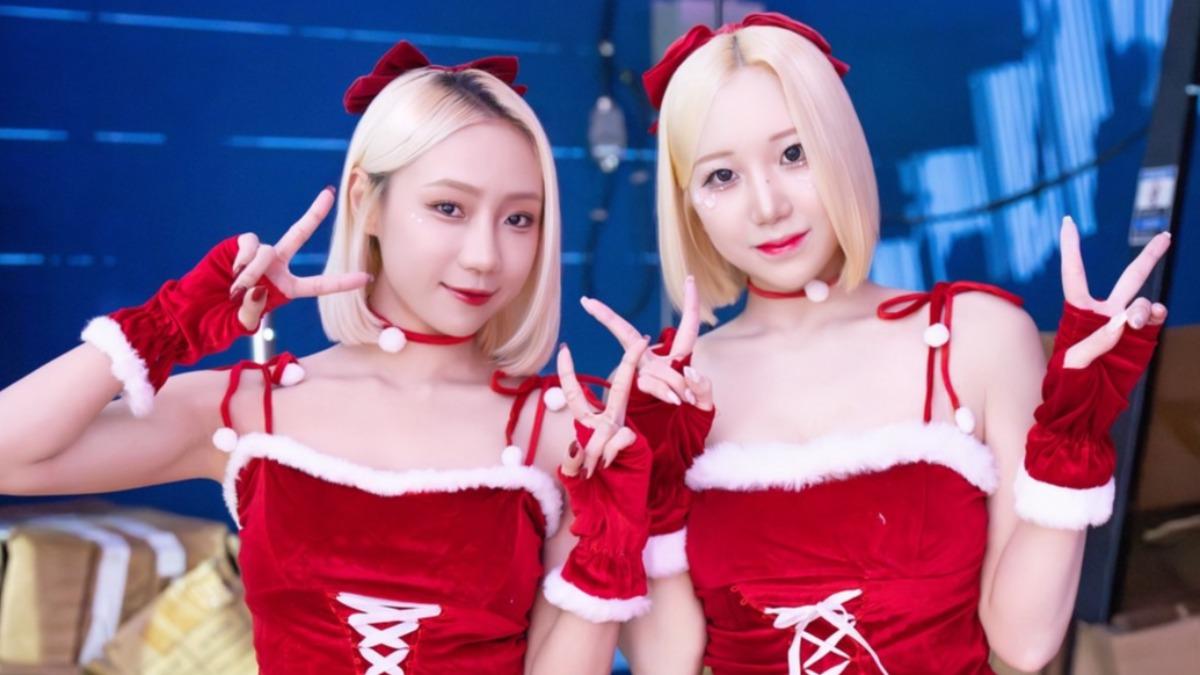 韓籍啦啦隊朴星垠「雙胞胎姊妹現身」! 夢幻合照掀暴動:直接戀愛了