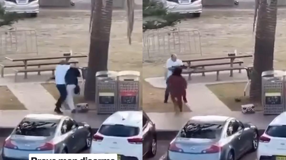 澳洲邦代海灘槍擊多人傷亡 英勇男子「赤手奪槍」畫面曝光