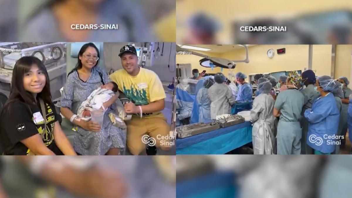 「奇蹟寶寶」腹腔著床!伴10公斤巨瘤坐子宮上生長 母:上帝禮物