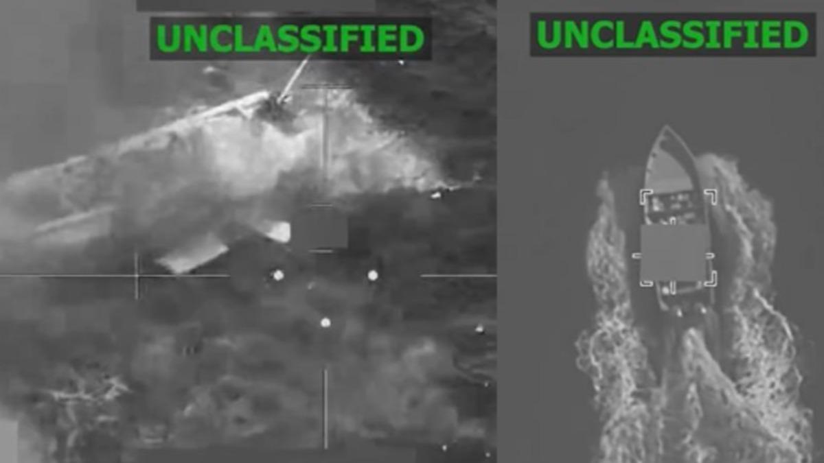 美軍委國海域掃毒行動再添一筆 3艘疑運毒船遭轟炸釀8死