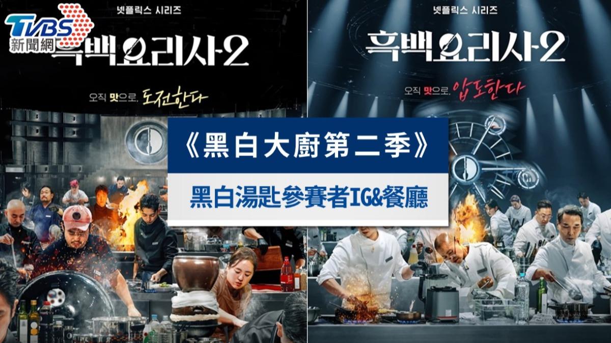 《黑白大廚第二季》線上看黑白湯匙名單39人IG&餐廳(不斷更新)