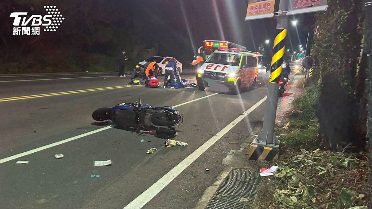 澎湖馬公死亡車禍!轎車擦撞左轉機車 女騎士噴飛傷重不治