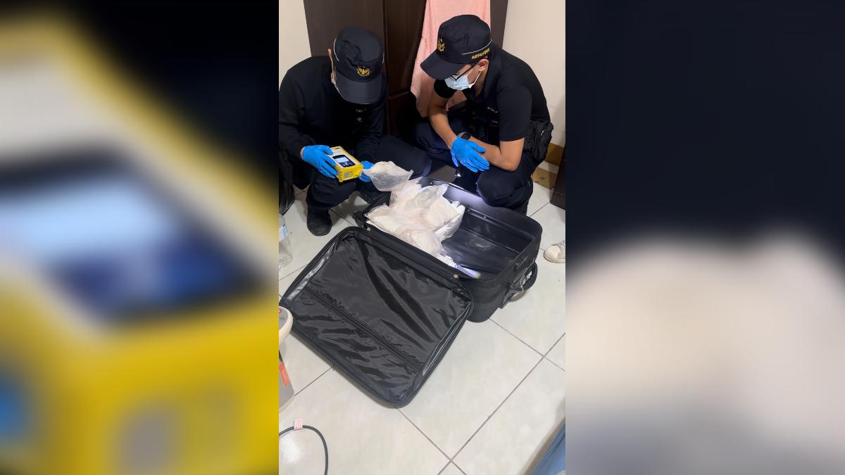 中壢八德警破泰籍移工運毒案 查扣11公斤海洛因市值逾億元