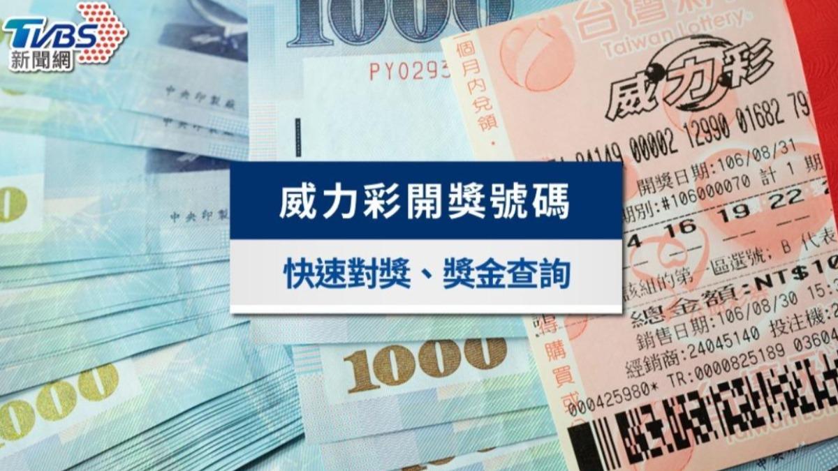 快訊/2.6億威力彩開獎!12/18「中獎號碼」出爐
