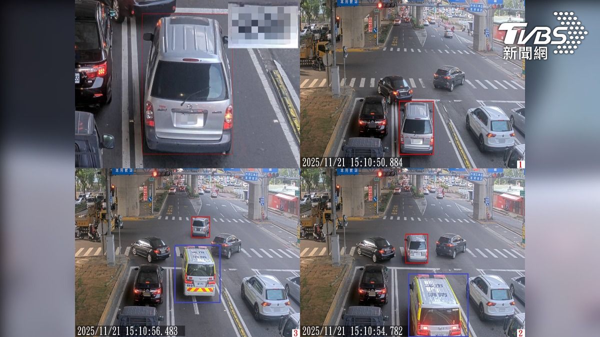 避讓救護車苦挨罰! 高雄首創推AI辨識 「讓道違規」不開單