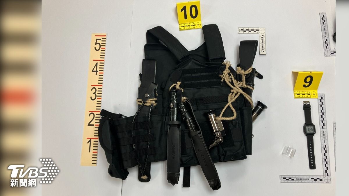 隨機殺人犯張文「戰術背心」曝!兩刀+噴槍用麻繩綁 玩家:根本外行