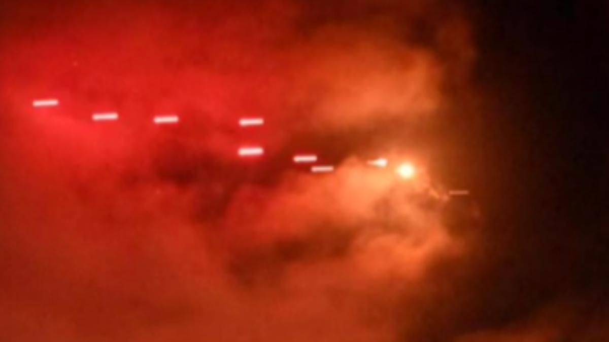 �ڿ����׶�������Kyiv���ڽ����峿�ٴ������������ģ��Ϯ�� ��ͼ/������YouTube��