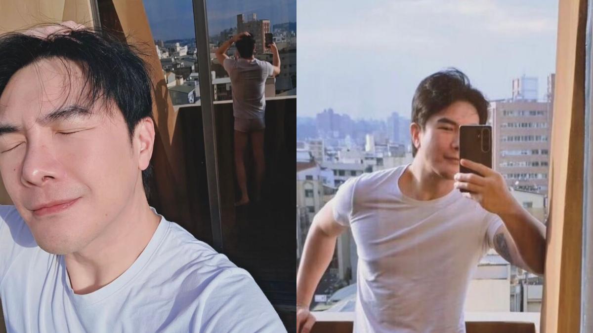 落地窗玻璃反射「驚人畫面」 謝佳見轉正面一大包曝光