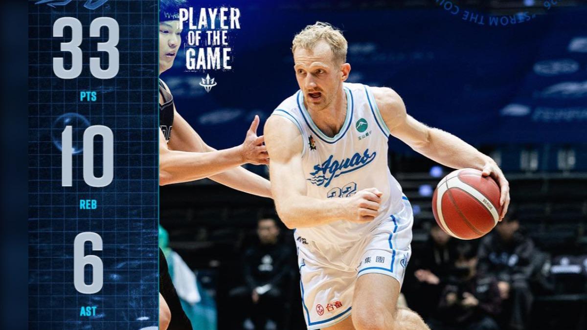 TPBL/布里茲克砍下全場最高33分 海神止住4連敗