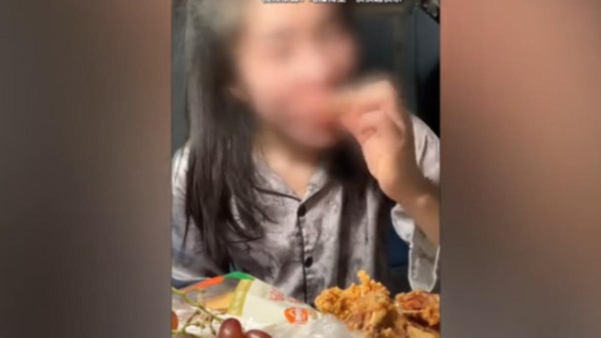 翻垃圾桶吃室友剩菜! 吃播博主炒話題遭封號