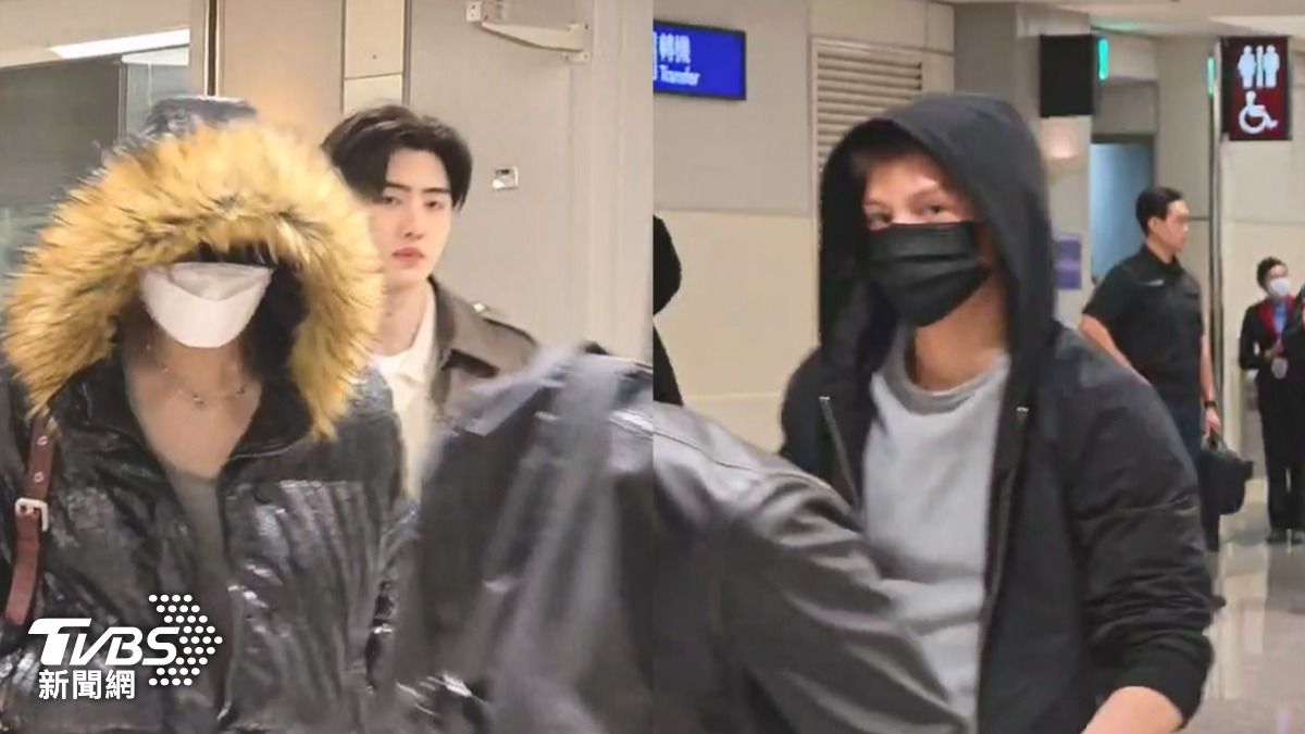 桃機直擊/9團64偶像抵達! ENHYPEN、CORTIS同乘專機來台