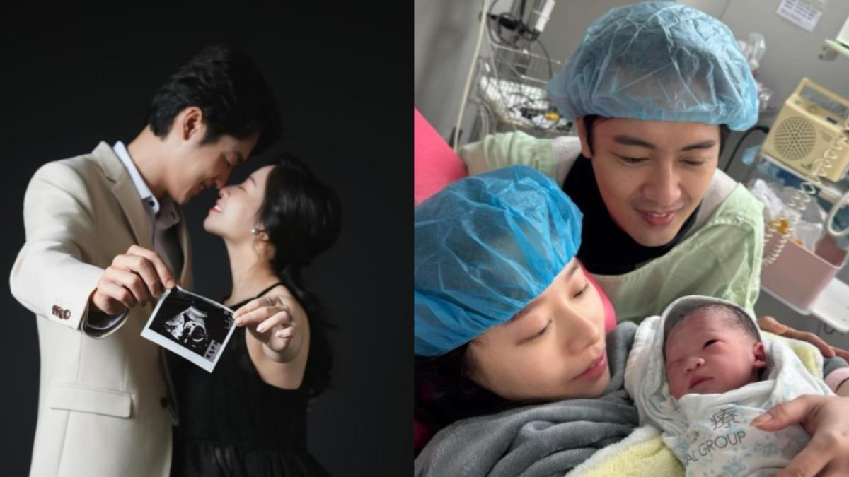 獨/八點檔男星升格當爸!愛妻到院5分鐘「就生出來」全家福曝光